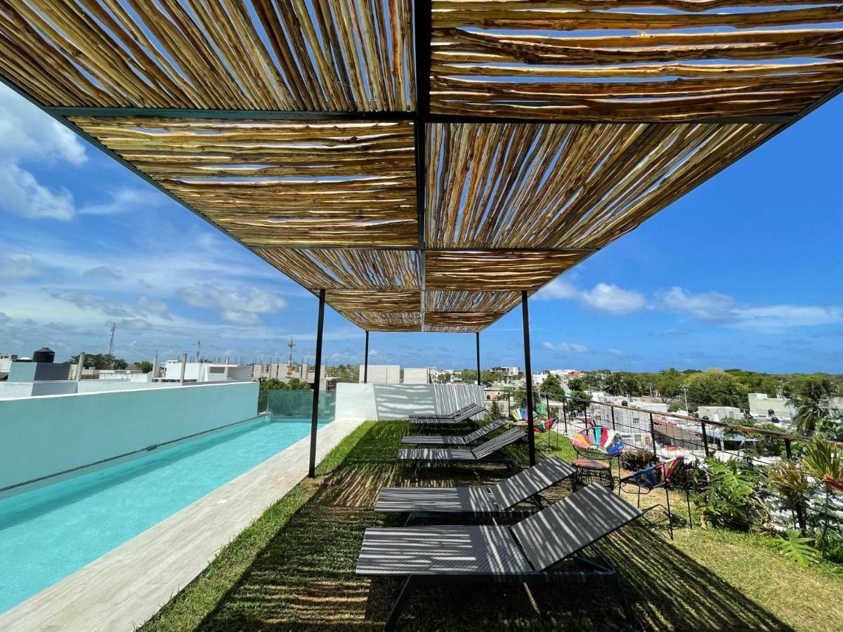 Katalox Jungle Lofts By Simply Comfort Tulum Centre Rooftop Patio & Pool Apartamento Exterior foto