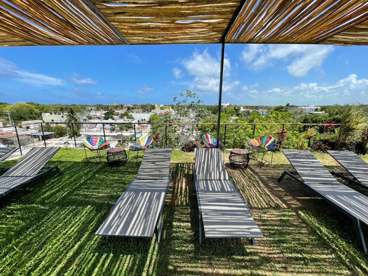Katalox Jungle Lofts By Simply Comfort Tulum Centre Rooftop Patio & Pool Apartamento Exterior foto