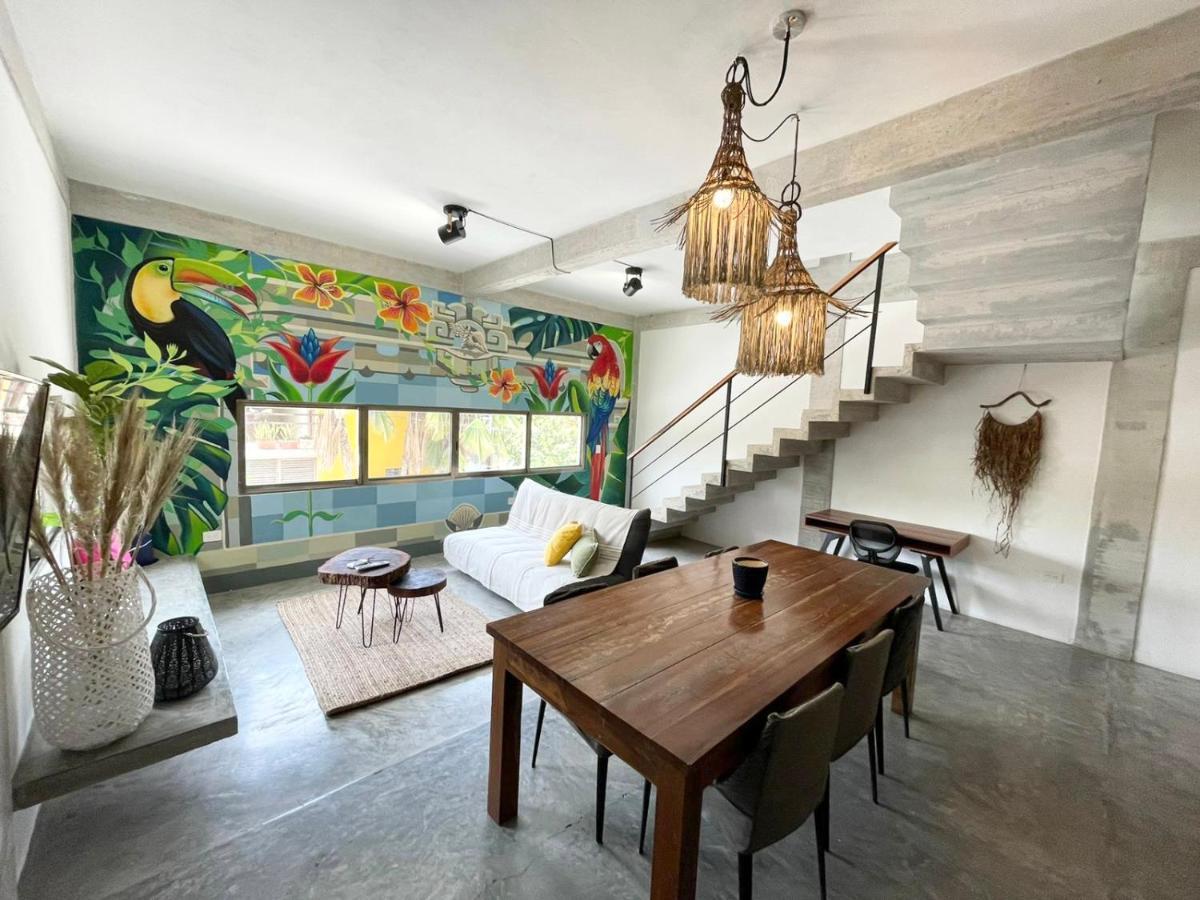 Katalox Jungle Lofts By Simply Comfort Tulum Centre Rooftop Patio & Pool Apartamento Exterior foto