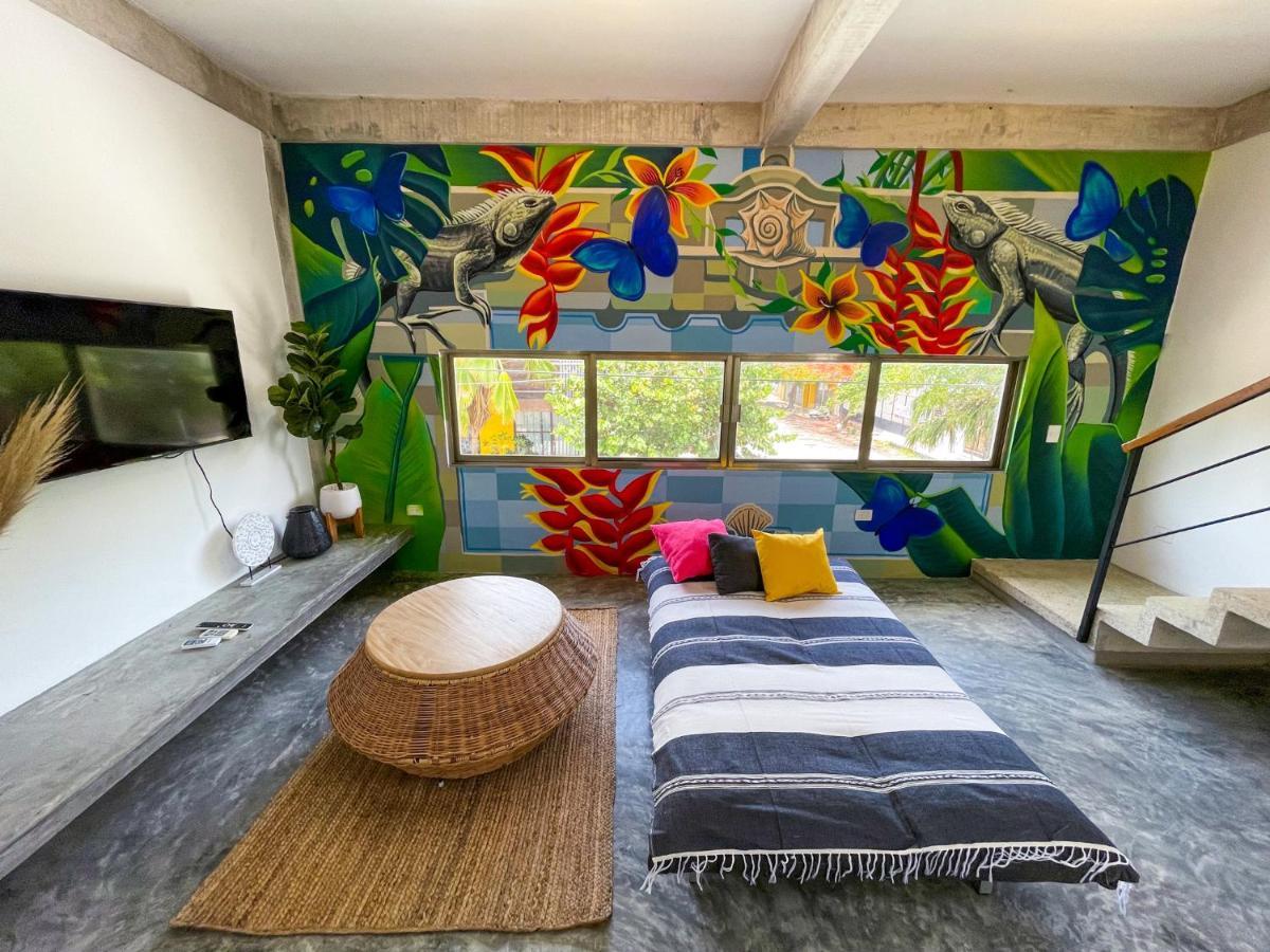 Katalox Jungle Lofts By Simply Comfort Tulum Centre Rooftop Patio & Pool Apartamento Exterior foto